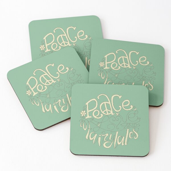 Item preview, Peace Love and Fairytales graphic designed and sold by Art by Kristie.