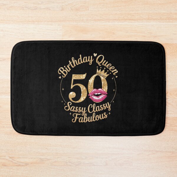 Item preview, Sassy Classy Fabulous 50th Birthday Queen 50 And Fabulous designed and sold by angolinnArt.