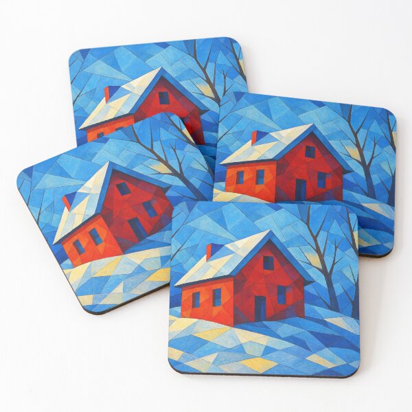 Item preview, Cubist winter house in clarity designed and sold by Sigtrix.