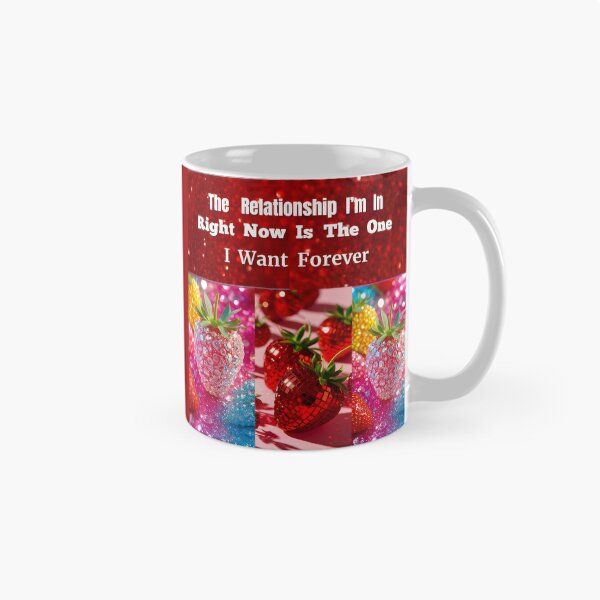 Item preview, GLITTERY  STRAWBERRY  LOVE  MESSAGE  PRINTED  GIFTS designed and sold by Brewgoodness.