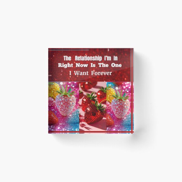 Item preview, GLITTERY  STRAWBERRY  LOVE  MESSAGE  PRINTED  GIFTS designed and sold by Brewgoodness.