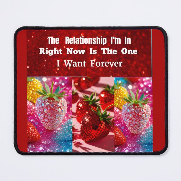Item preview, GLITTERY  STRAWBERRY  LOVE  MESSAGE  PRINTED  GIFTS designed and sold by Brewgoodness.