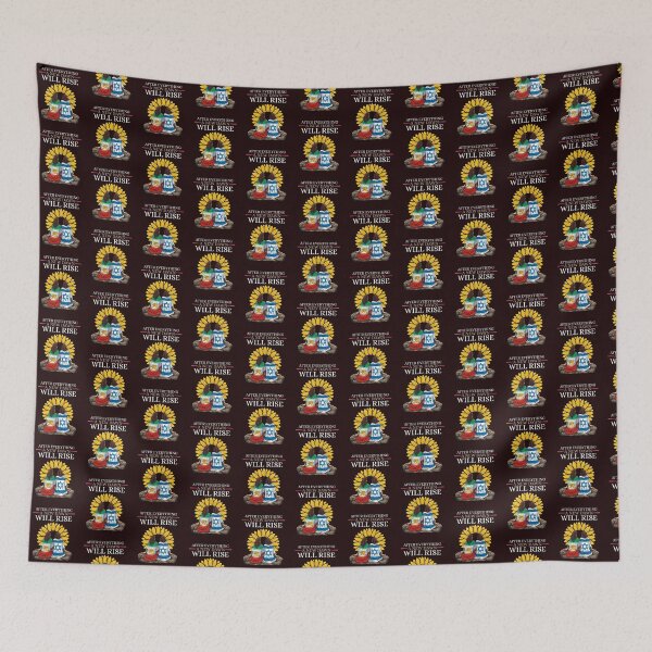 Item preview, Iran Israel Peace Sunflower - New Dawn Will Rise | Lion and Sun & Star of David designed and sold by Cree8if.