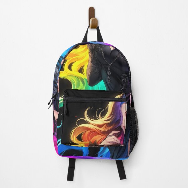 Item preview, anime rainbow girl designed and sold by CursedbyLilith.