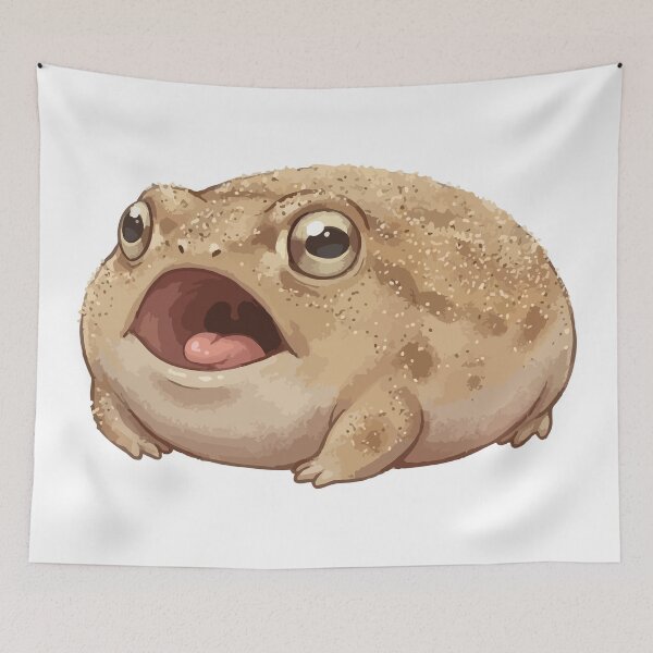 Item preview, Ferocious Desert Rain Frog Screaming designed and sold by Petzzz.