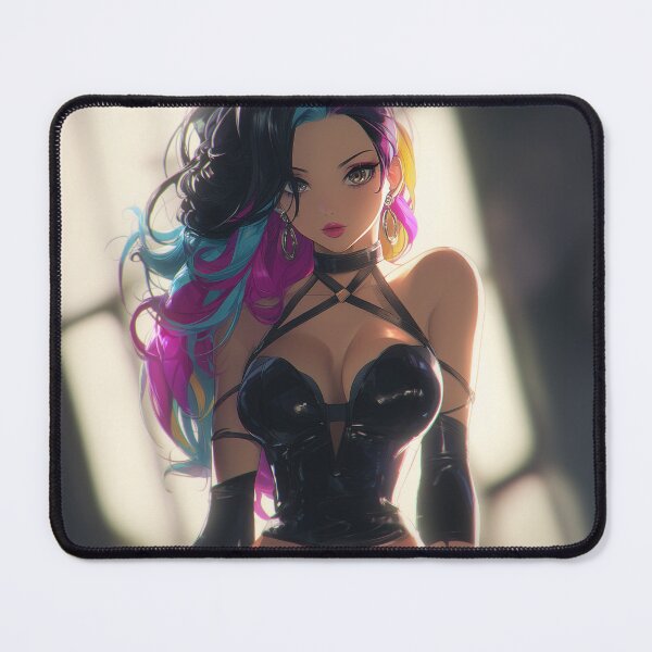 Item preview, bi anime girl designed and sold by CursedbyLilith.