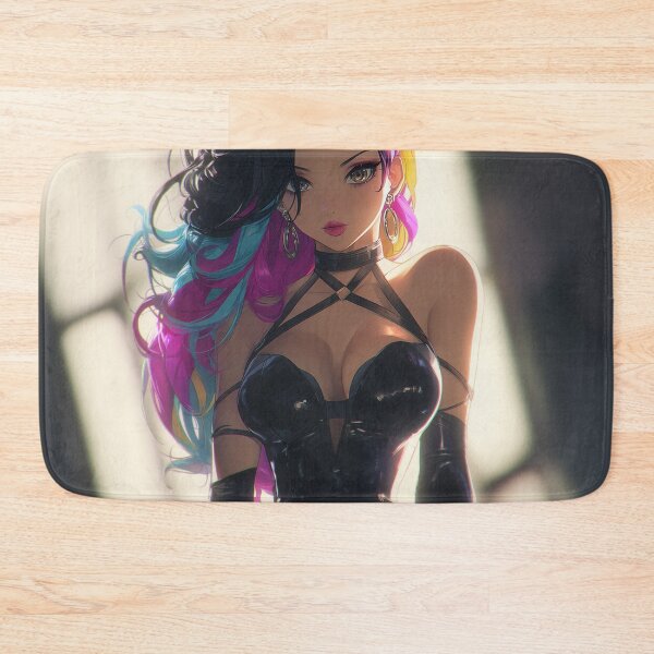 Item preview, bi anime girl designed and sold by CursedbyLilith.