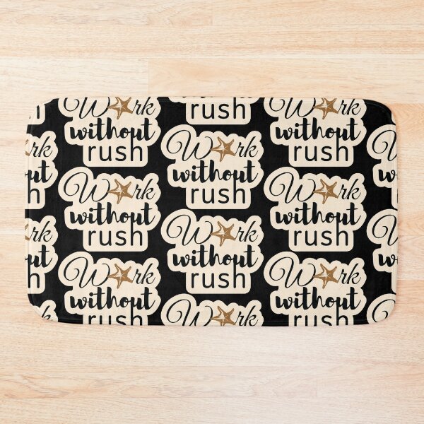 Item preview, Work without rush designed and sold by Cushy Digital.