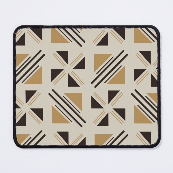 Item preview, Traditional Bogolan Pattern from Mali - Chic Ethnic Art designed and sold by Wolagno.