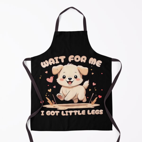 Item preview, Wait for Me I Got Little Legs | Cute Running Puppy designed and sold by PROPera-design.