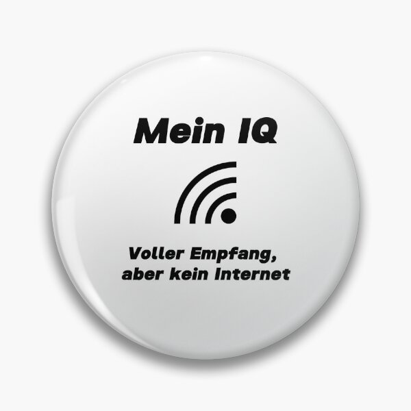 Item preview, My IQ Full signal No internet Funny saying Wi-Fi designed and sold by Pinfinest.