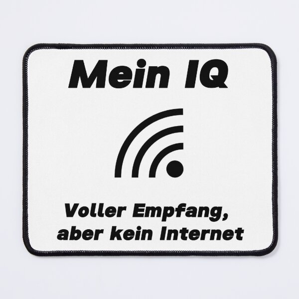 Item preview, My IQ Full signal No internet Funny saying Wi-Fi designed and sold by Pinfinest.