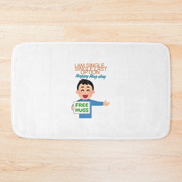 Item preview, Proudly Single - Free Hugs & Funny Hug Day Celebration. designed and sold by PhantomArtStore.