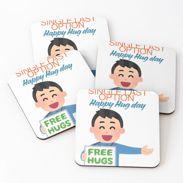 Item preview, Proudly Single - Free Hugs & Funny Hug Day Celebration. designed and sold by PhantomArtStore.
