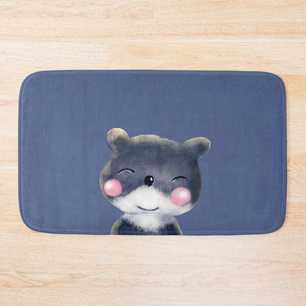 Item preview, Wee Asian Black Bear - Cute Watercolor designed and sold by LittleCloudShop.