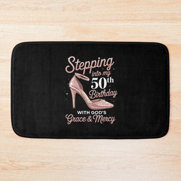 Item preview, Stepping Into My 50th Birthday Women 50 Year Old Bday designed and sold by angolinnArt.