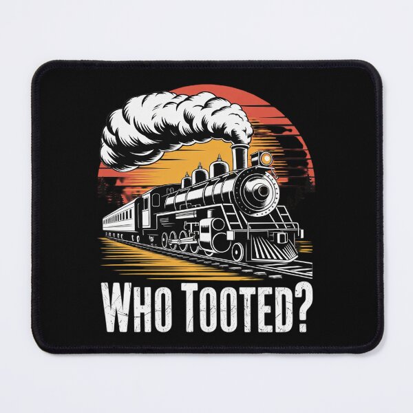 Item preview, Who Tooted Train Lover Boys Men Collector Railroad designed and sold by joyouartArt.