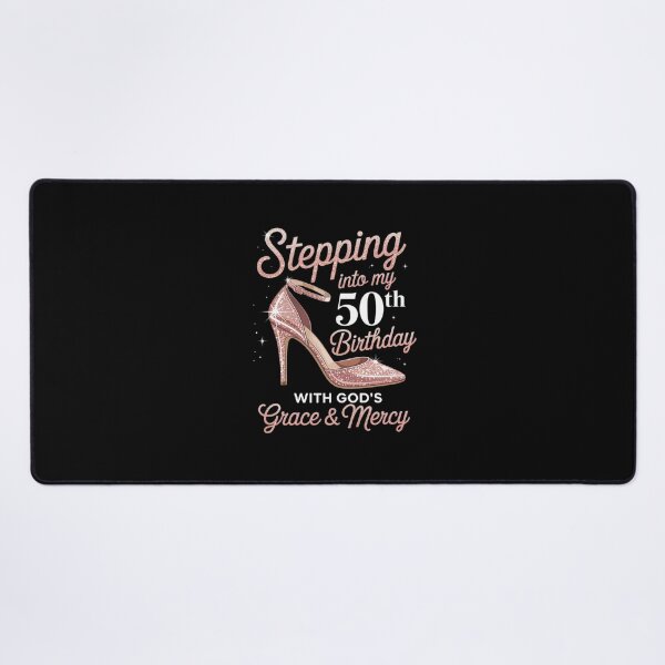 Item preview, Stepping Into My 50th Birthday Women 50 Year Old Bday designed and sold by angolinnArt.