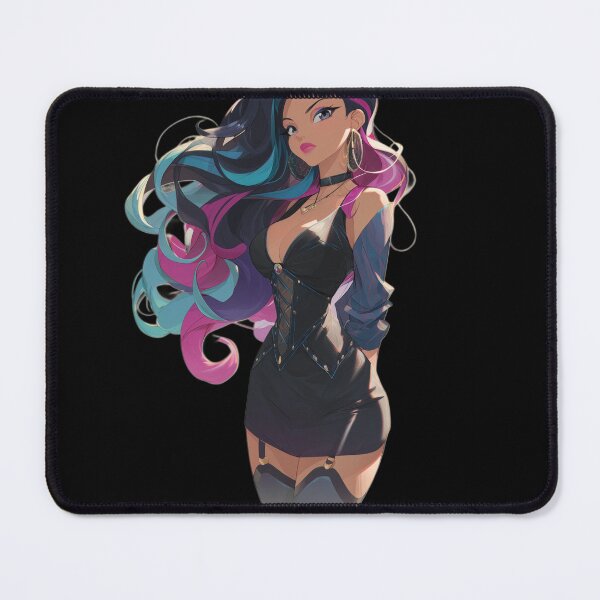 Item preview, bi anime girl designed and sold by CursedbyLilith.