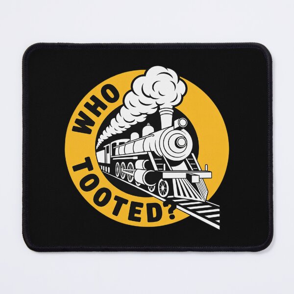 Item preview, Who Tooted Train Lover Model Railroad Conductor  designed and sold by joyouartArt.
