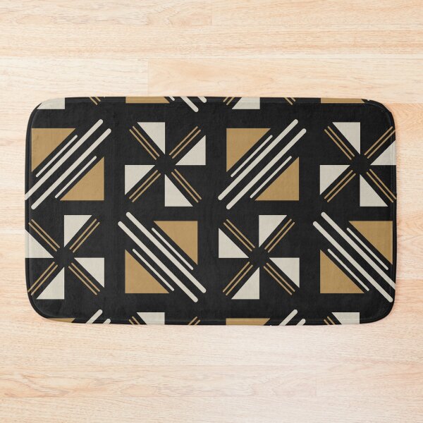 Item preview, Traditional Bogolan Pattern from Mali - Chic Ethnic Art designed and sold by Wolagno.