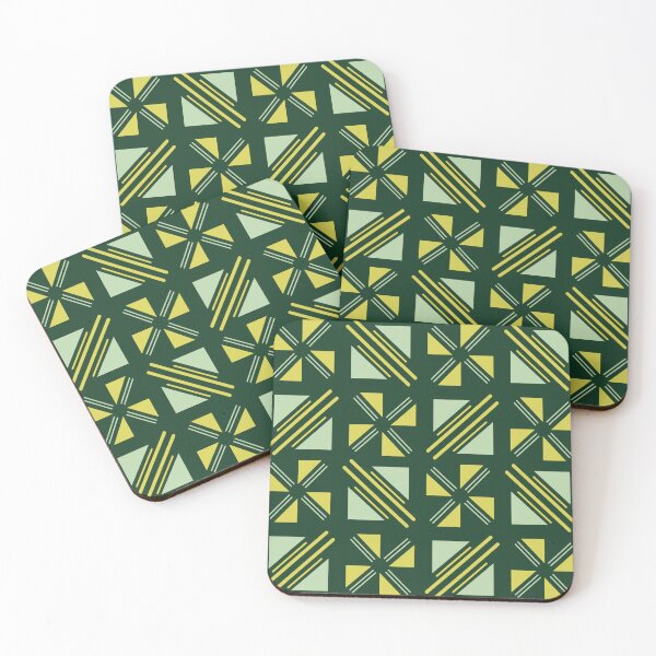 Item preview, Traditional Bogolan Pattern from Mali - Chic Ethnic Art designed and sold by Wolagno.