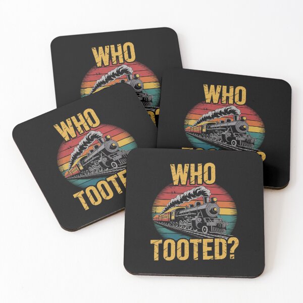 Item preview, Who Tooted Railroad Train  designed and sold by joyouartArt.