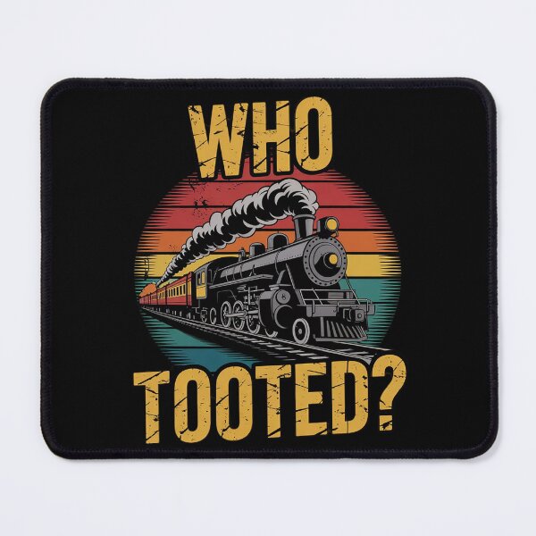 Item preview, Who Tooted Railroad Train designed and sold by joyouartArt.