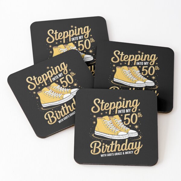 Item preview, Stepping Into My 50th Birthday With God's Grace And Mercy designed and sold by angolinnArt.