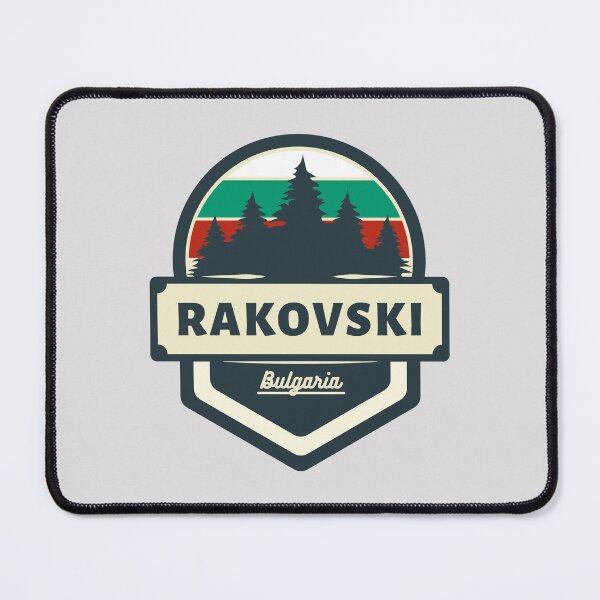Item preview, Rakovski Bulgaria | Retro Vintage Travel Badge designed and sold by World Designs.