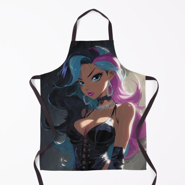 Item preview, bi anime girl designed and sold by CursedbyLilith.