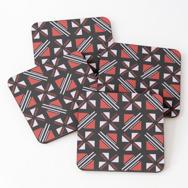 Item preview, Traditional Bogolan Pattern from Mali - Chic Ethnic Art designed and sold by Wolagno.