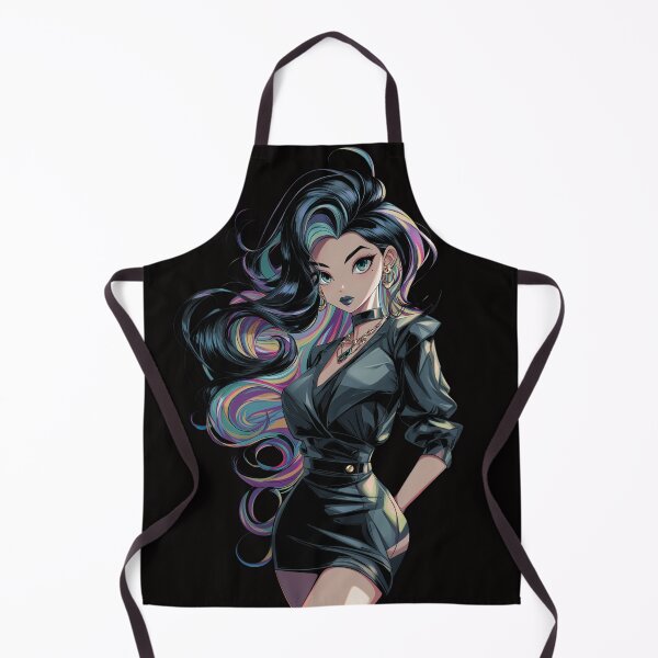 Item preview, bi anime girl designed and sold by CursedbyLilith.