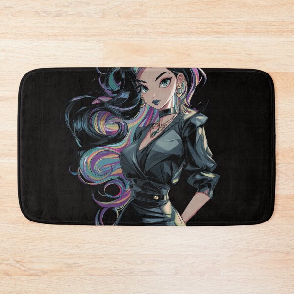 Item preview, bi anime girl designed and sold by CursedbyLilith.