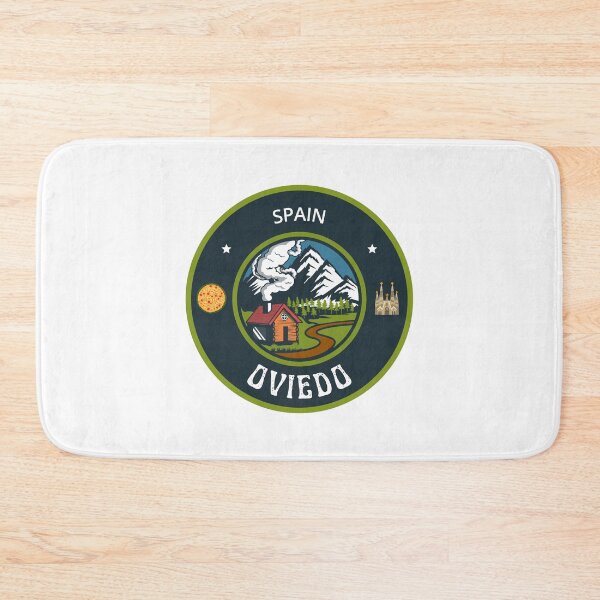 Item preview, Oviedo Spain | Green Travel Emblem designed and sold by World Designs.