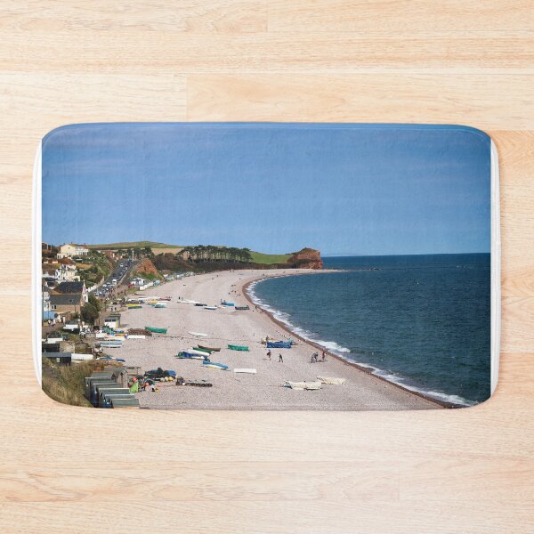 Item preview, Budleigh Salterton Pebble Beach - Iconic Red Cliffs of the Jurassic Coast, Devon designed and sold by leonwoods.