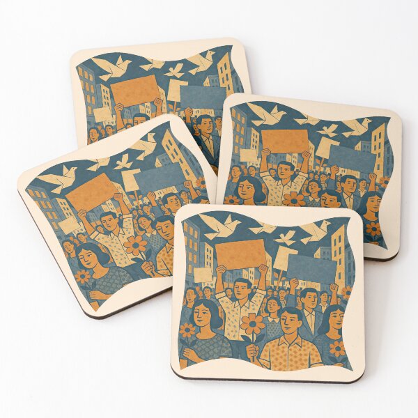 Item preview, Voices Rise Toward Peace designed and sold by EdvvinStudios.