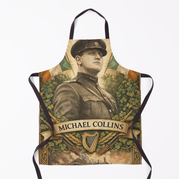 Item preview, Michael Collins Art Print 2026 – Hand-Drawn Irish Revolutionary Art Print designed and sold by ConorKeeganArt.
