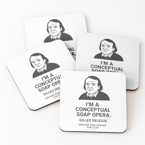 Item preview, Deleuze | Obscure Philosopher Fan Club designed and sold by Grand Illusions.