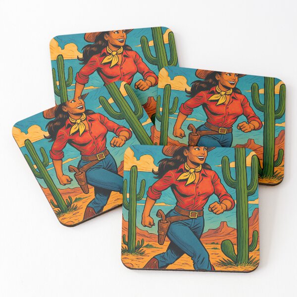 Item preview, Cowgirl | Comics stylCartoone -  designed and sold by ComicsFactory.