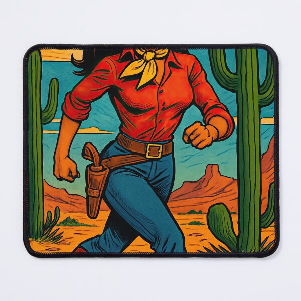 Item preview, Cowgirl | Comics stylCartoone - designed and sold by ComicsFactory.
