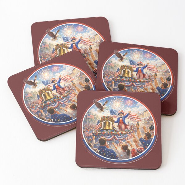 Item preview, Presidents'Day Patriotic Ribbon Badge designed and sold by CzipipitoStudio.
