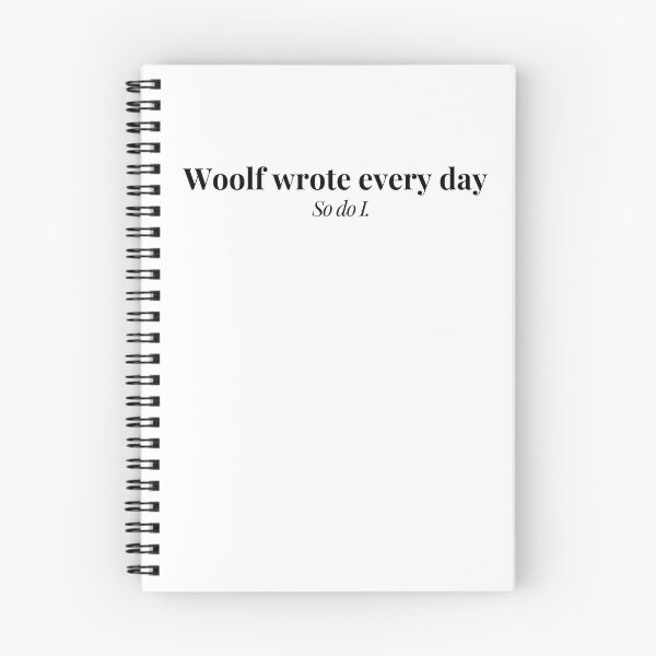 Item preview, Woolf Wrote Every Day So Do I designed and sold by PKDWriterMerch.