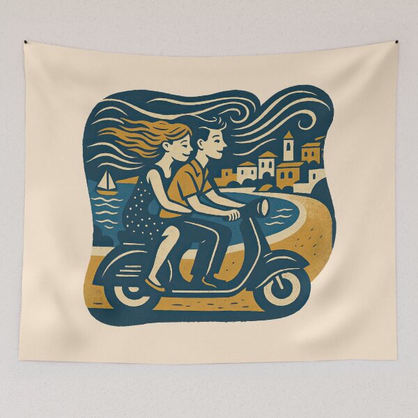 Item preview, Coastal Ride With Summer Wind designed and sold by EdvvinStudios.