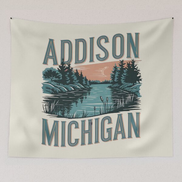 Item preview, Addison, Michigan, Addison Mi, Addison Michigan designed and sold by MoMidoStore.