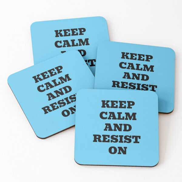 Item preview, Keep Calm and Resist On designed and sold by WakeNBake-Tees.