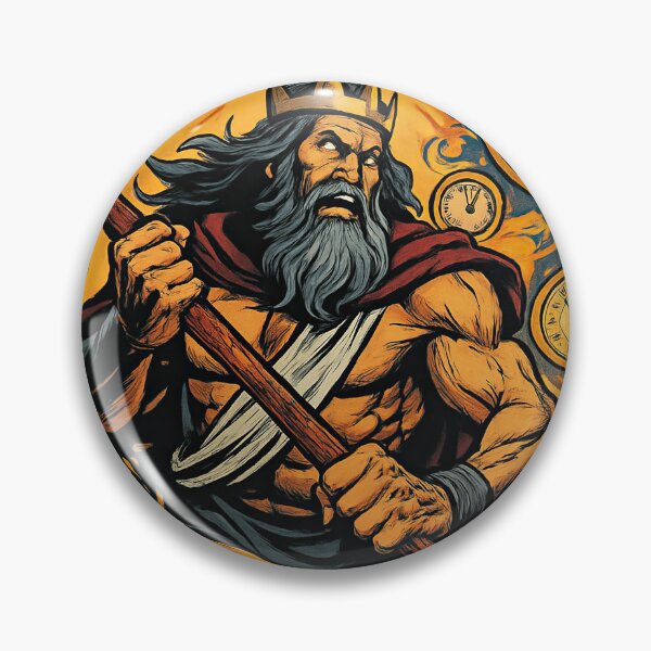 Item preview, Cronus, Greek Titan-god of Time  | Comics stylCartoone -  designed and sold by ComicsFactory.