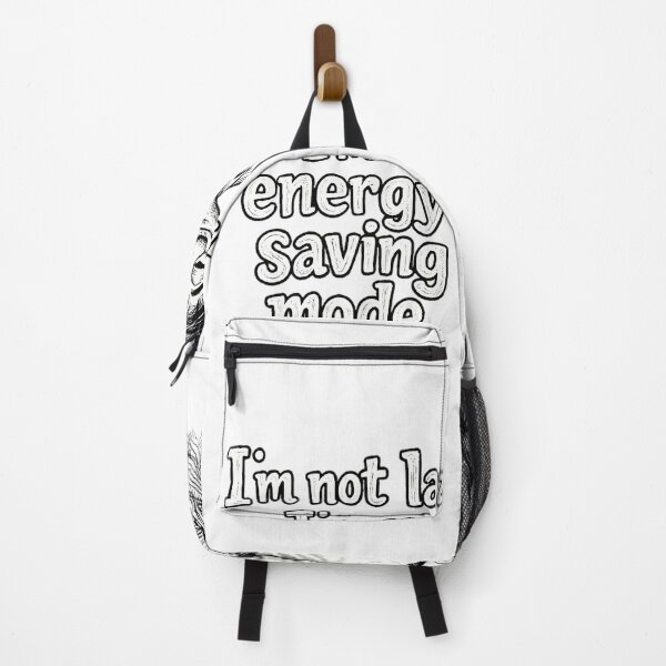 Item preview, Energy Saving Mode Funny Lazy Office Worker Humor designed and sold by HappyPatchEG.