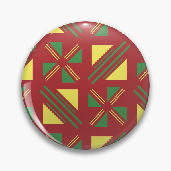 Item preview, Traditional Bogolan Pattern from Mali - Chic Ethnic Art designed and sold by Wolagno.