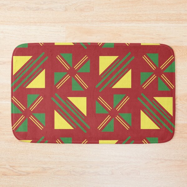 Item preview, Traditional Bogolan Pattern from Mali - Chic Ethnic Art designed and sold by Wolagno.